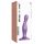 Curvy S: Dildo ondulado com ventosa (roxo)
