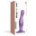 Strap-on-me Curvy M - dildo ondulado com ventosa (roxo)