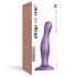 Strap-on-me Curvy M - dildo ondulado com ventosa (roxo)