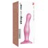 Strap-on-me Curvy M - Dildo ondulado com ventosa (rosa)