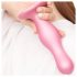 Strap-on-me Curvy M - Dildo ondulado com ventosa (rosa)