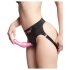 Strap-on-me Curvy M - Dildo ondulado com ventosa (rosa)