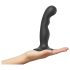 Strap-on-me P&G M - Dildo Flexível com Ventosa (Preto)