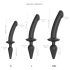 Strap-on-me Switch Semirrealista XXL - 2 em 1 Dildo (preto)