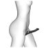 Strap-on-me M - Vibrador Preto com Ondas de Ar