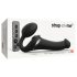 Strap-on-me M - Vibrador Preto com Ondas de Ar