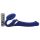 Strap-on-me M - Vibrador Air Pulse Ajustável (Azul)