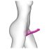 Strap-on-me S - Vibrador de Ondas de Ar com Arnês (Rosa)