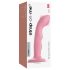 Strap-on-me M - Vibrador G-spot à prova d'água e pulsante (rosa)