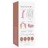 Strap-on-me M - Vibrador G-spot à prova d'água e pulsante (rosa)