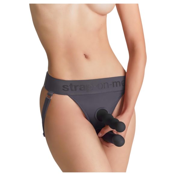 Strap-on-me - Arnês para Dildo - XS-XXL (Cinza)