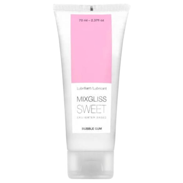 Mixgliss Doce Chiclete - lubrificante à base de água (70ml)
