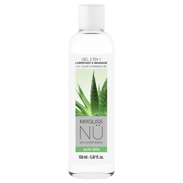 Mixgliss Nu Aloe Vera - gel de massagem nuru e lubrificante (150 ml)
