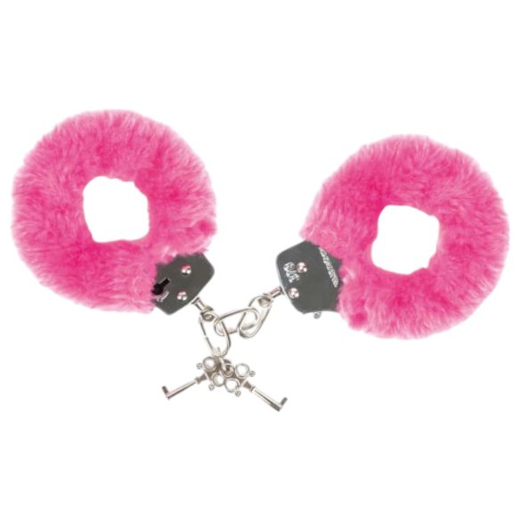 Love to Love Prenda-me - algema de pelúcia (rosa)