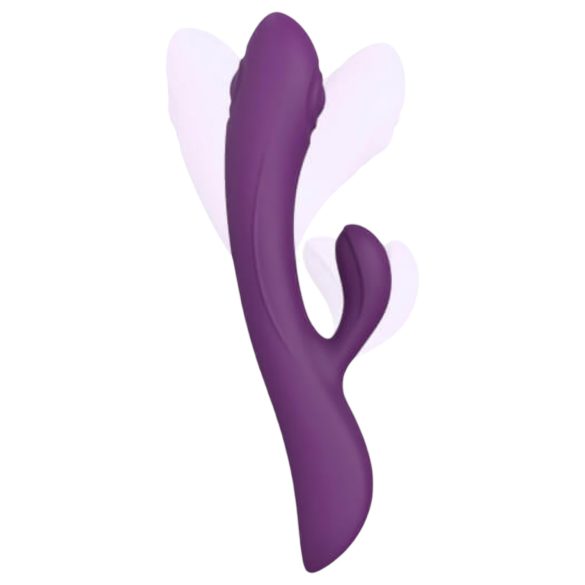 Love to Love Bunny&Clyde - Vibrador Púlsante com Braço para Estímulo do Clitóris (Roxo)