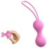 Love to Love Joia - Dueto de Bolas Geisha de Silicone (rosa)