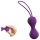 Amor a Amor Joia - dueto de bolas geisha em silicone (roxo)
