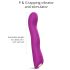 Love to Love Swap: Vibrador G-Ponto pulsante e recarregável (roxo)