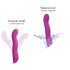 Love to Love Swap: Vibrador G-Ponto pulsante e recarregável (roxo)