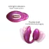 Wonderlover - vibrador ponto G e clitóris (rosa metálico)