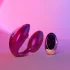 Wonderlover - vibrador ponto G e clitóris (rosa metálico)