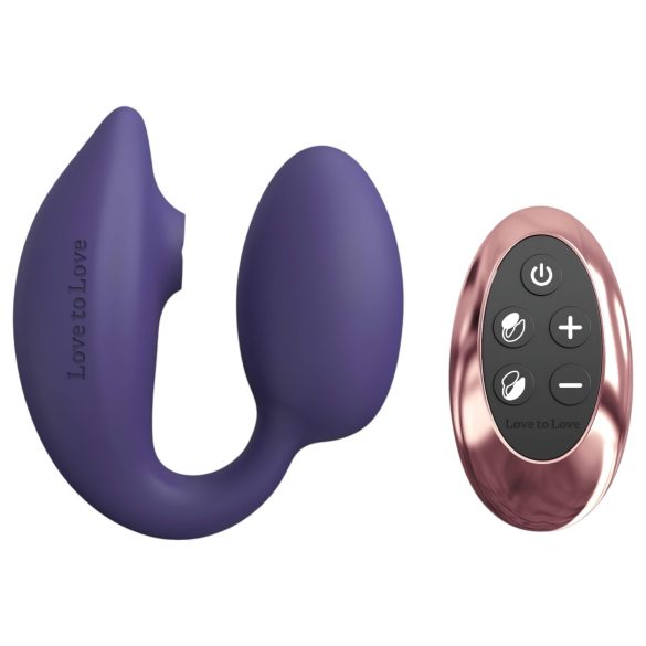 Wonderlover - Vibrador G-spot e clitóris (roxo)