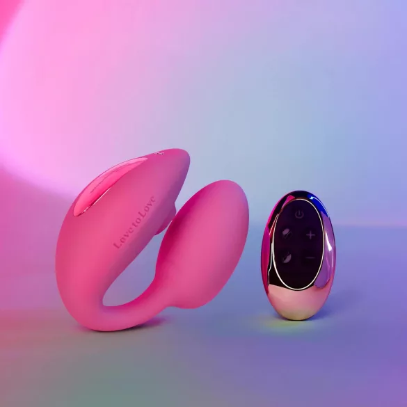 Love to Love Wonderlover - Vibrador ponto G e clitóris (rosa)