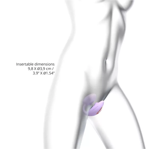 Love to Love Wonderlover - Vibrador Estimulador de Ponto G (Roxo)