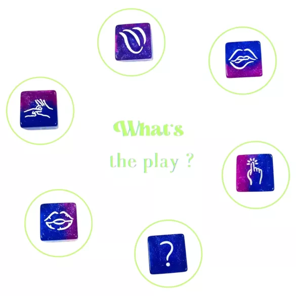 Love to Love - dados eróticos - conjunto com 3 peças