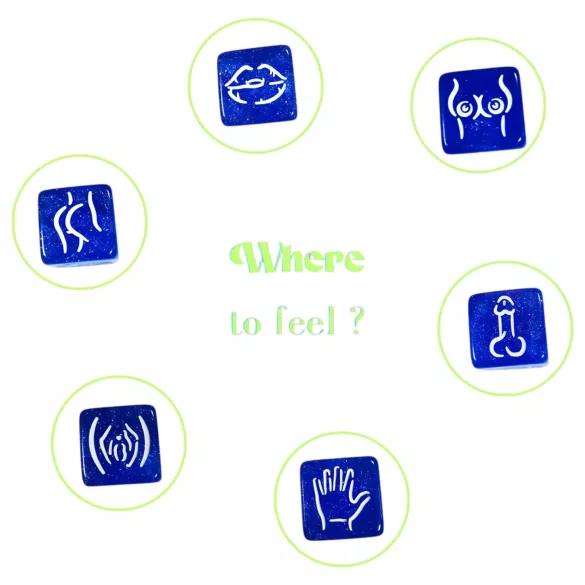 Love to Love - dados eróticos - conjunto com 3 peças