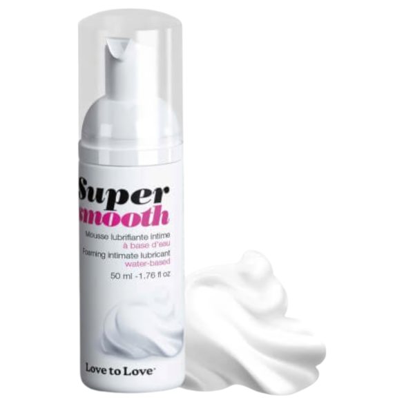 Love to Love Super Smooth - Espuma Lubrificante à Base de Água (50ml)