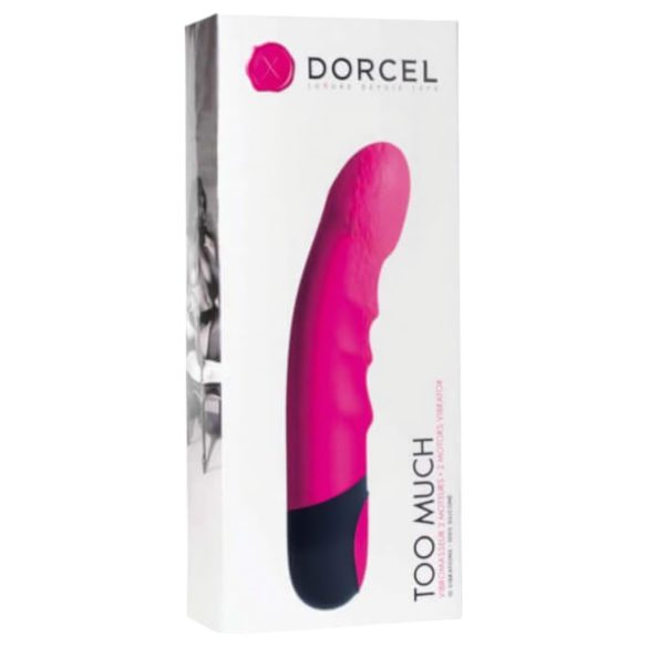 Dorcel Too Much - Vibrador 2 motores rosa