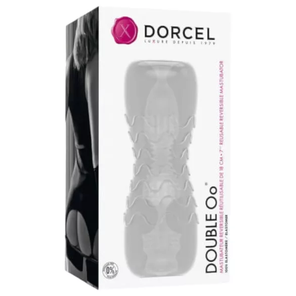 Dorcel Double Oo - masturbador masculino - transparente