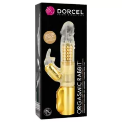   Dorcel Orgasmic Rabbit - vibrador com estimulador de clitóris (dourado)