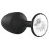 Plug Anal Diamante Geisha Preto - Dorcel