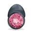 Dorcel - plug anal com pedra rosa - tamanho M - preto