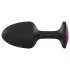 Dorcel - plug anal com pedra rosa - tamanho M - preto