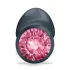Plug Anal com Pedra Rosa (preto)