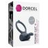 Dorcel Power Clit Plus: anel vibratório com bateria (preto)