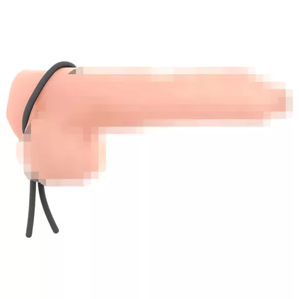 Dorcel Mr. Dorcel - anel peniano ajustável - silicone cinza