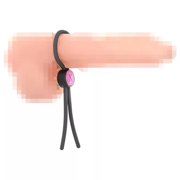 Dorcel Mr. Dorcel - anel peniano ajustável - silicone cinza
