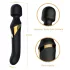 Dorcel - vibrador massajador 2 em 1 - estimulação dupla - silicone preto