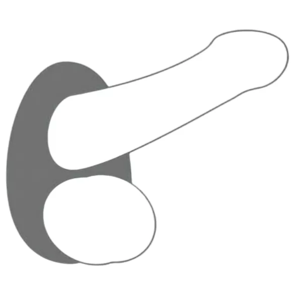 Dorcel - anel peniano silicone flexível - cinza