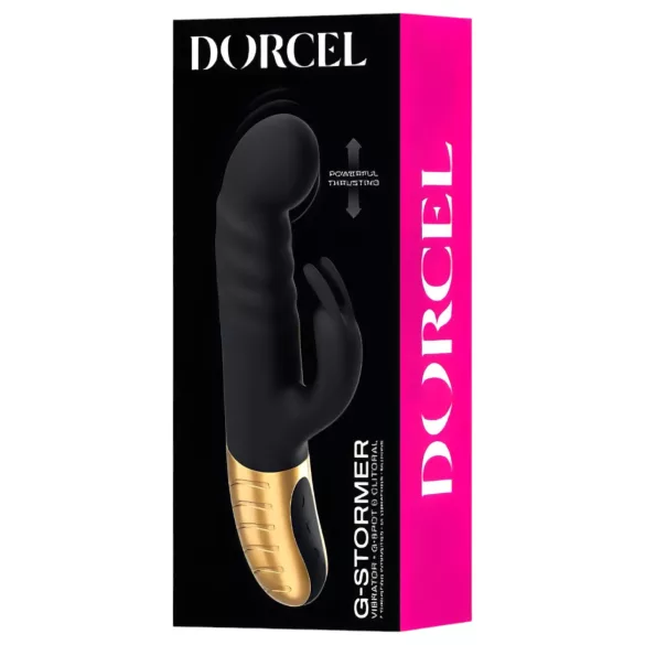 Dorcel G-stormer - vibrador de clitóris com impulso recarregável (preto)