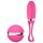 Delícia Secreta Dorcel - Ovo Vibrador com Controle (rosa)