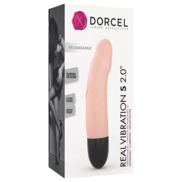 Vibração Real S 2.0 - Vibrador recarregável (natural)
