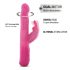 Dorcel Baby Rabbit 2.0 - Vibrador c/ alça clitoriana (rosa)