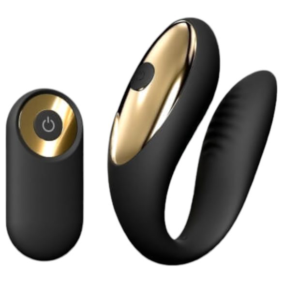 Dorcel Perfect Lover - vibrador recarregável com controle remoto (preto)