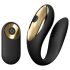 Dorcel Perfect Lover - vibrador recarregável com controle remoto (preto)