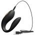 Dorcel Perfect Lover - vibrador recarregável com controle remoto (preto)